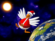 Chicken Invaders 2 Christmas Edition screenshot